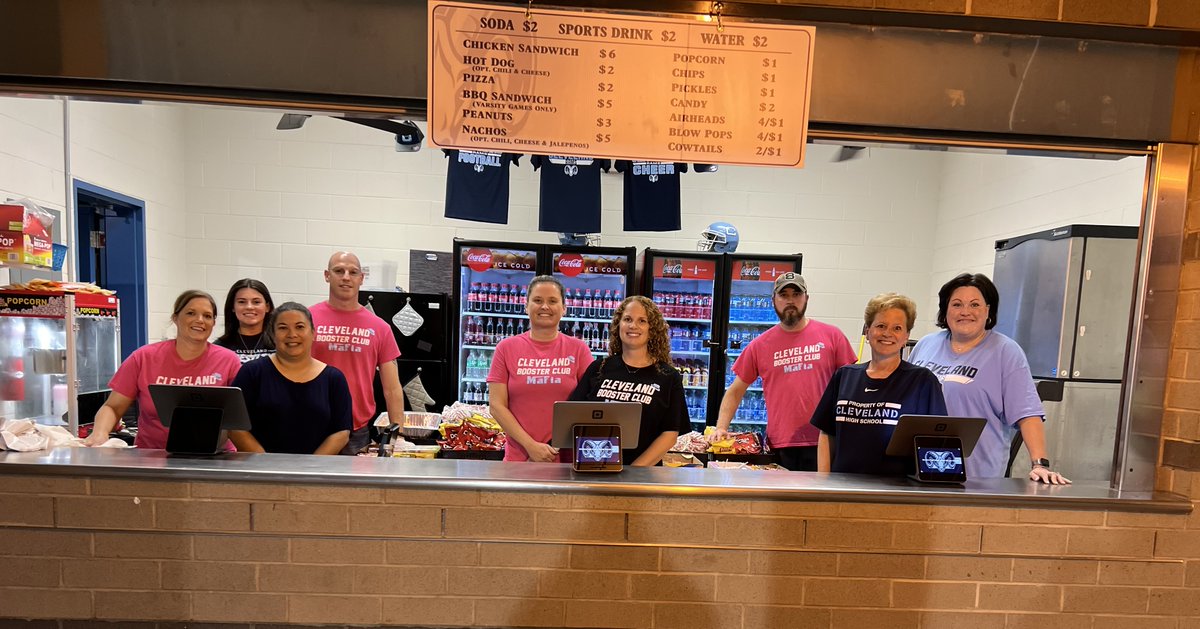 I can’t say enough about this group of amazing parents. They have given their time for every football game this year!! I just want to say Thank You to everyone that has volunteered their time to make this a very successful season!! It takes a village and this is our village!!