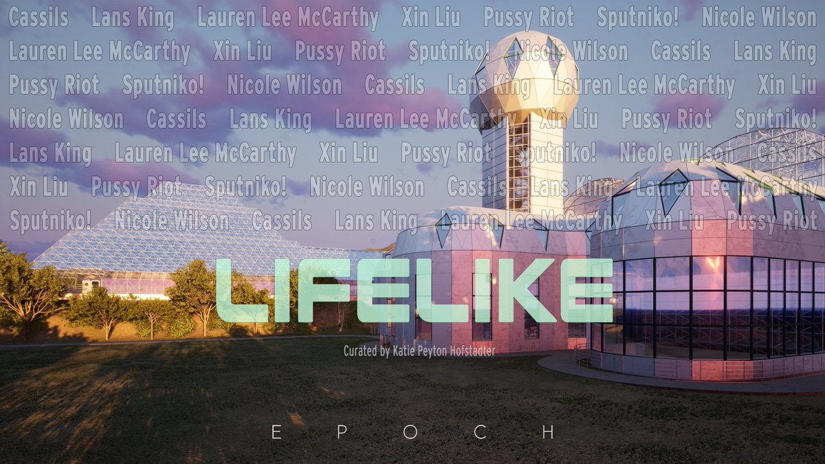 1/ Have you walked through LIFELIKE yet? 

"LIFELIKE explores the work of seven artists ...invoking a conversation about how to take back body sovereignty in #Web3." -<a href="/epoch_gallery/">EPOCH</a>

<a href="/CASSILSArtist/">Cassils</a>
<a href="/LansKing/">Lans King</a>
<a href="/laurenleemack/">Lauren Lee McCarthy</a>
<a href="/xinliu0131/">心流</a>
<a href="/pussyrrriot/">𝖕𝖚𝖘𝖘𝖞 𝖗𝖎𝖔𝖙💦</a>
<a href="/5putniko/">SPUTNIKO! 🚀スプツニ子！</a>
<a href="/dscircumstances/">(Ni)Cole Wilson</a>

👇🧵