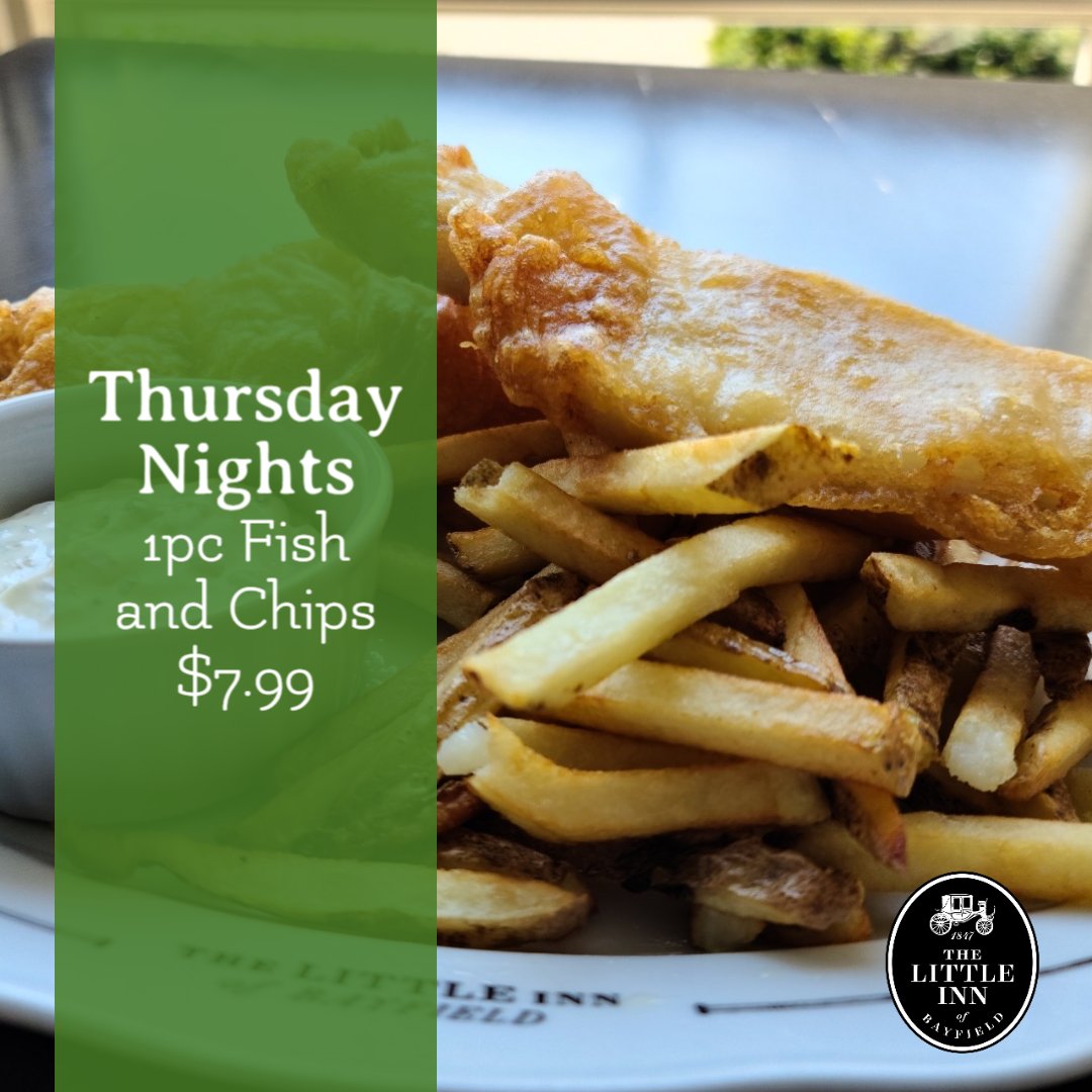 #Thursday #fishandchips #littleinn