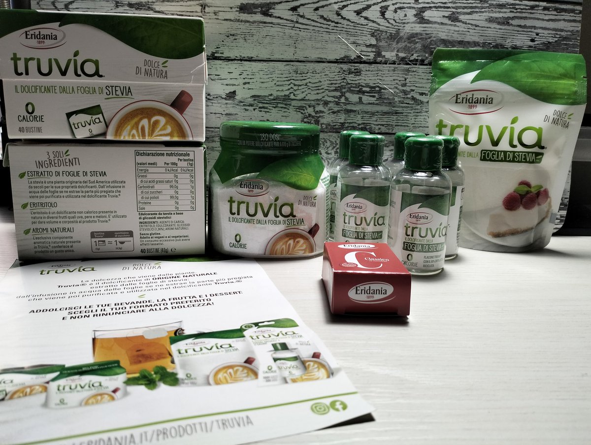Ansa69Ansa's tweet photo. Grazie a #trnd e #truvia ho la possibilità di provare e fare provare Truvia il dolcificante di origine naturale estratto dalle foglie di #Stevia #truviadolcedinatura #dolcedinatura #giftedbytruvia https://t.co/mQxWwisM4a