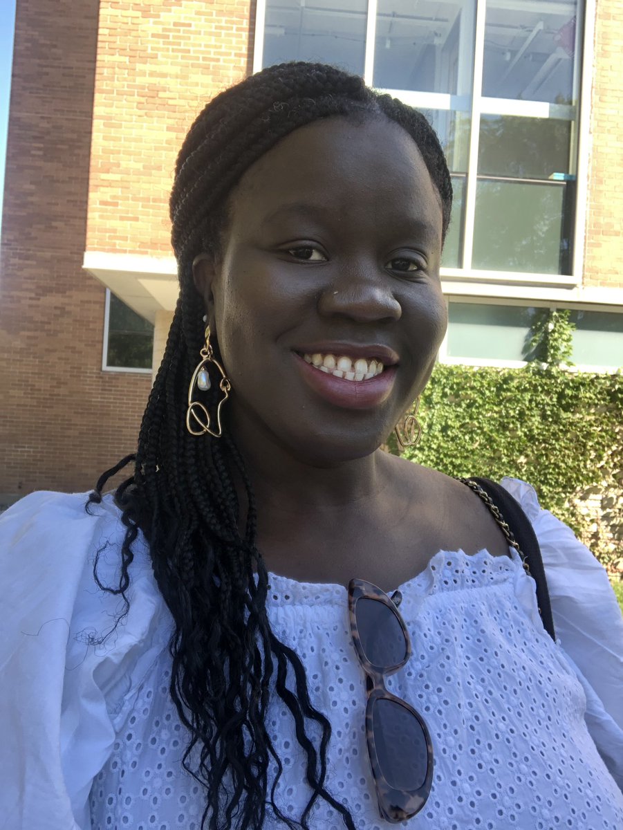 I am Elaine,I recently graduated with my PhD in Immunology from @UChicagoImmuno. I am currently interested in factors influencing immune development in early life 👩‍🍼👶 and will be starting my postdoc at @UCSF @HalkiasJoanna @GabiFragiadakis #BlackInImmunoRollCall #BlackinImmuno