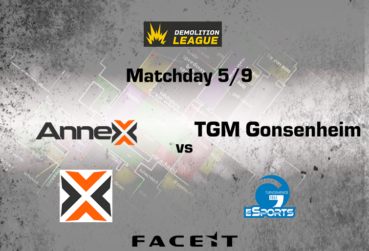 Mit einem Sieg könnte <a href="/AnnexWarpcom/">WARPCOM AnneX</a> dem Team von @TGMesportsMZ wichtige Punkte rauben. Heute im externen Cast:

📺twitch.tv/demolitionleag…
📣 <a href="/Siintyx/">Siintyx</a> 
🕘20:00 ANNEX VS. TGM Gonsenheim

Lineup:
<a href="/koxkycs/">Koxky</a>
Indigo_O
StruppsN
Subislav
<a href="/mxy_cs/">Maximilian Münzberg</a>

#CSGO #twitchpush #gamecast #demoleague