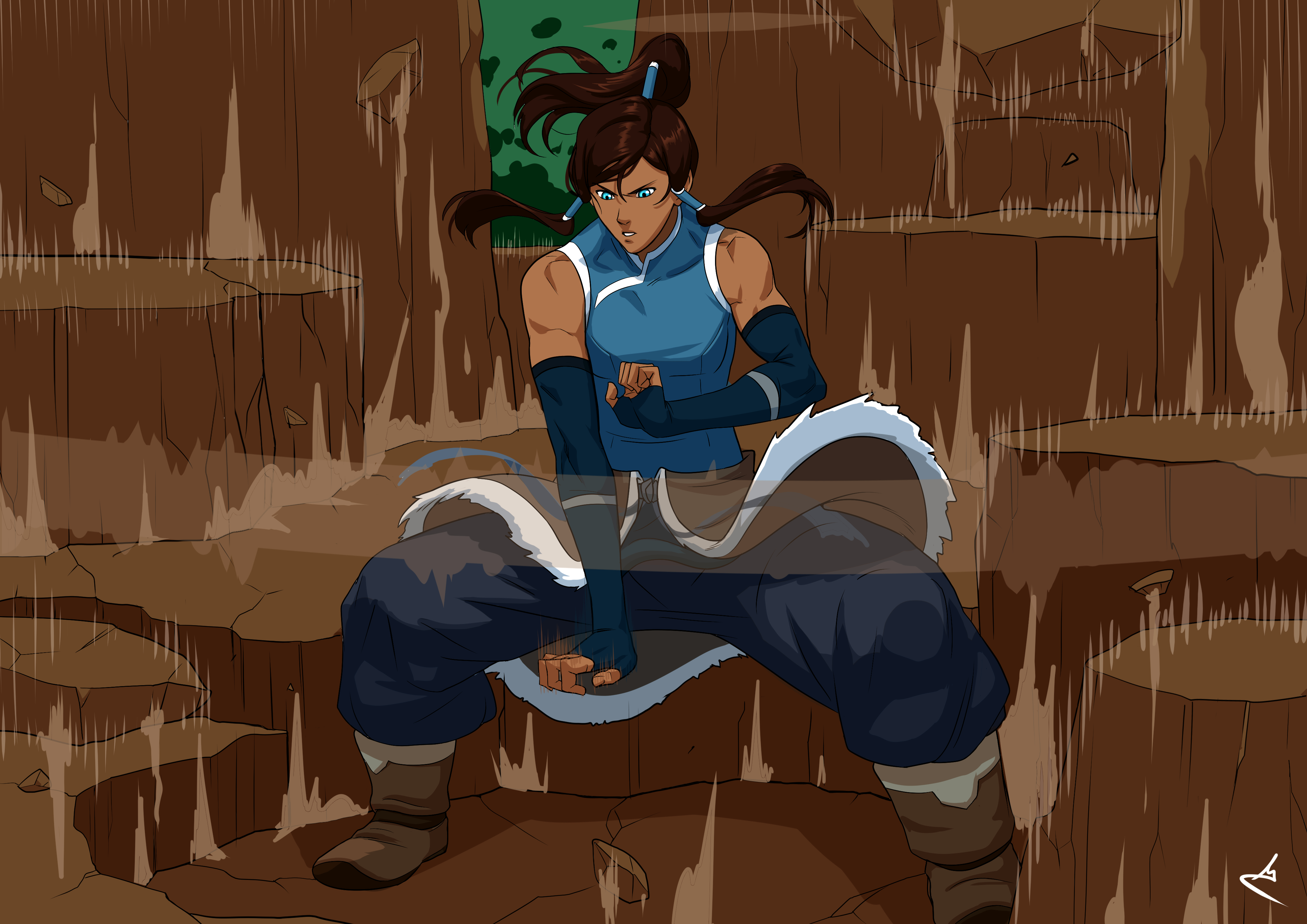 Mastrocecchi (COMMISSIONS OPEN) on Twitter: "Training for high-level  earthbending!💪#Korra #AvatarTheLastAirbender #art #FANART  https://t.co/d6StowtWOT" / Twitter