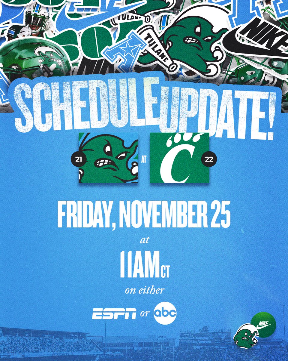 🚨 Schedule Update 🚨

11am CT on Black Friday 

#RollWave | #NOLABuilt