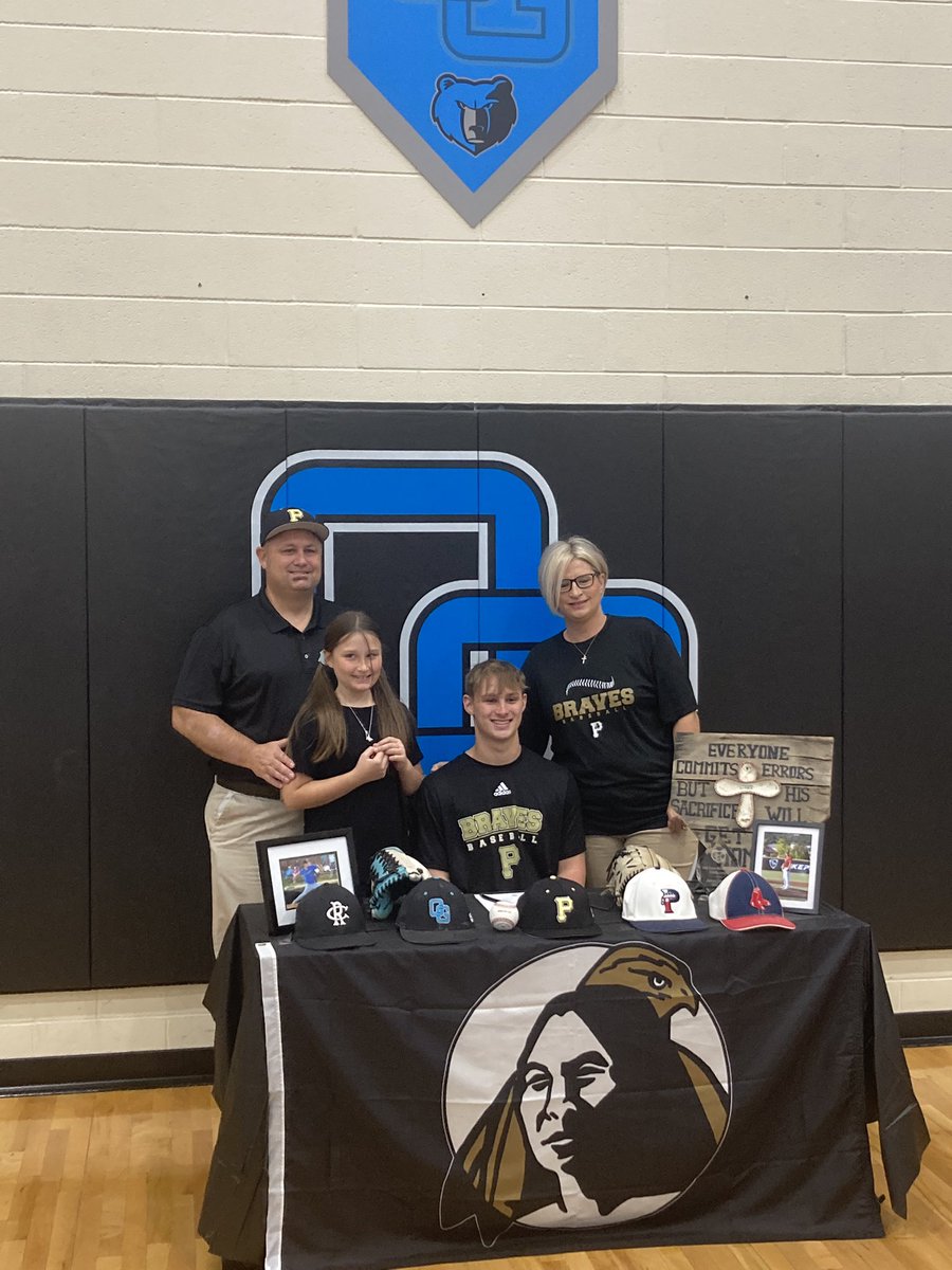 Today I signed my NLI to attend and play baseball for UNC Pembroke.  Thank you to all my family, friends, coaches, and teammates who have supported me.  Thank you to the coaching staff at UNCP for this amazing opportunity!  <a href="/UNCP_BSB/">UNCP Baseball</a> @UNCPJefferson <a href="/mayhewr93/">Ryan Mayhew</a> <a href="/baseball_oghs/">Oak Grove Baseball</a>