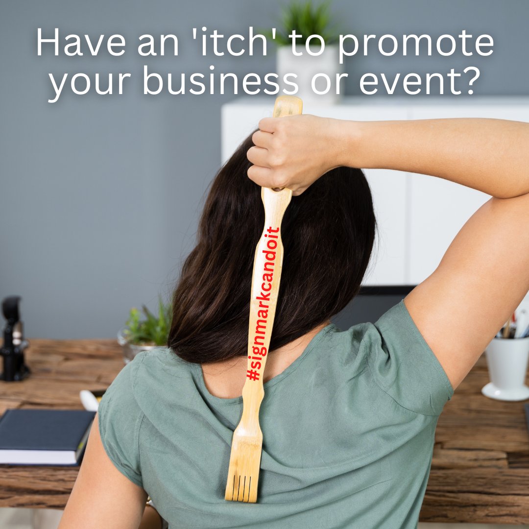 SignmarkM's tweet image. We can help!  Call us today! 601-932-6699
#signmarkcandoit  
Check out these back scratchers!!