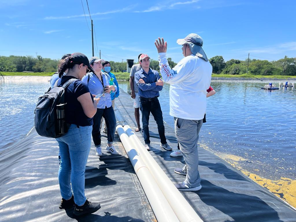Delegación del Proyecto ASPIRE visita camaronera en la costa sur de Guatemala | Agexport Hoy agexporthoy.export.com.gt/agexport/deleg…
