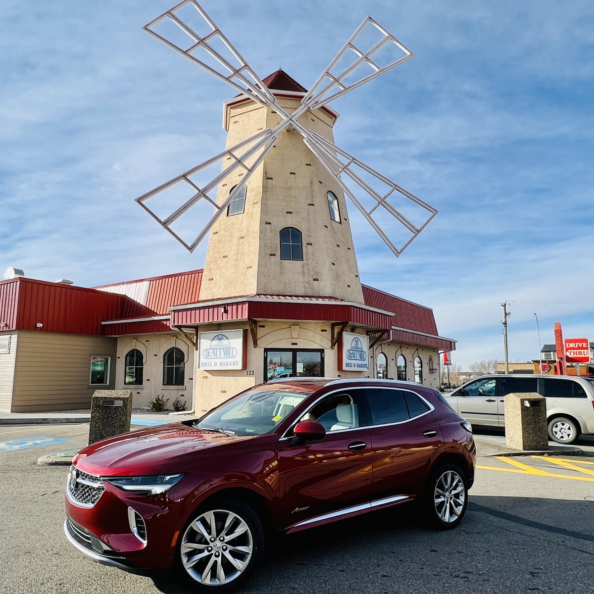 While travelling between Calgary & Edmonton in your new vehicle purchased from Capital Chevrolet, be sure to stop by The Donut Mill. 🍩 Located on Gasoline Alley, you can't go wrong with all the tasty treats they have to offer. 😋 #LocalHotSpot