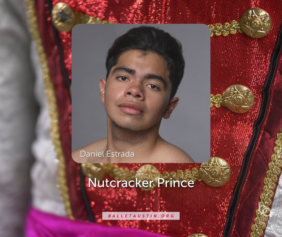 BalletAustin's tweet photo. CASTING ANNOUNCEMENTS! // Casting for The Nutcracker is live on our website! Introducing Daniel Estrada and Emiliano Rivera-Patton from our Butler Fellowship Program who will be taking on the role of the Nutcracker Prince.
More >> https://t.co/ObZherAT8m
#NutcrackerATX https://t.co/PzGdBrN9NP