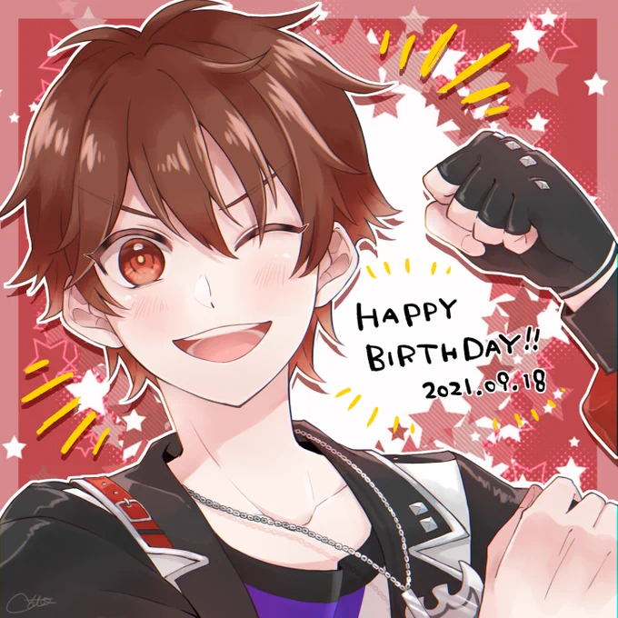 誕生日ちゃんと描いてたなぁ～ 