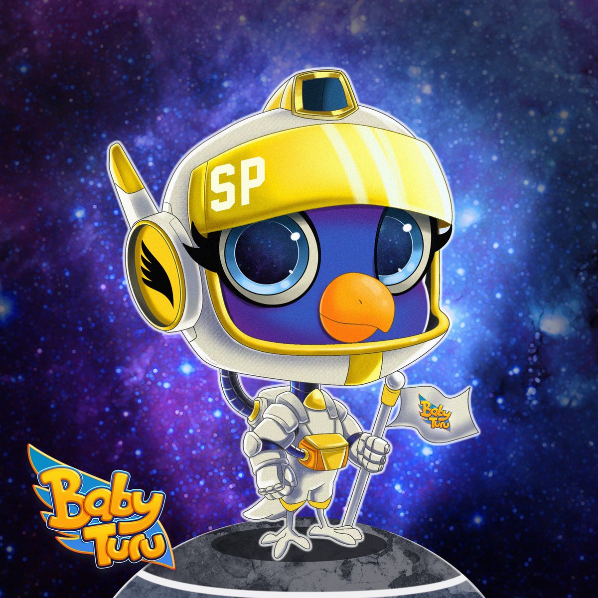 Jafo13N's tweet photo. 🔥Spacie has just under 1.5 hours left to bid on🔥

Who will be the one flying #Spacie #NFT to the moon. Spacie is the first BabyTuru Astronaut. He is will plant the BabyTuru flag on #Polygon Blockchain!
Bid Here: https://t.co/Phy2nxHhoS https://t.co/2stb6aV5wX