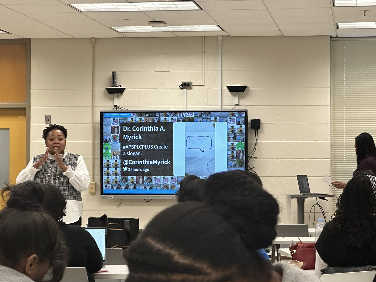 CedricRSuttle's tweet photo. Great Instructional Coaches Academy today! Tiered Coaching, All About Data, PLC+ we’re all well delivered and much needed! #APSPLCPLUS @APSIDDRWilliams @APSIDDCBowman @APSIDDMuhammad https://t.co/pHE5S0EyVQ