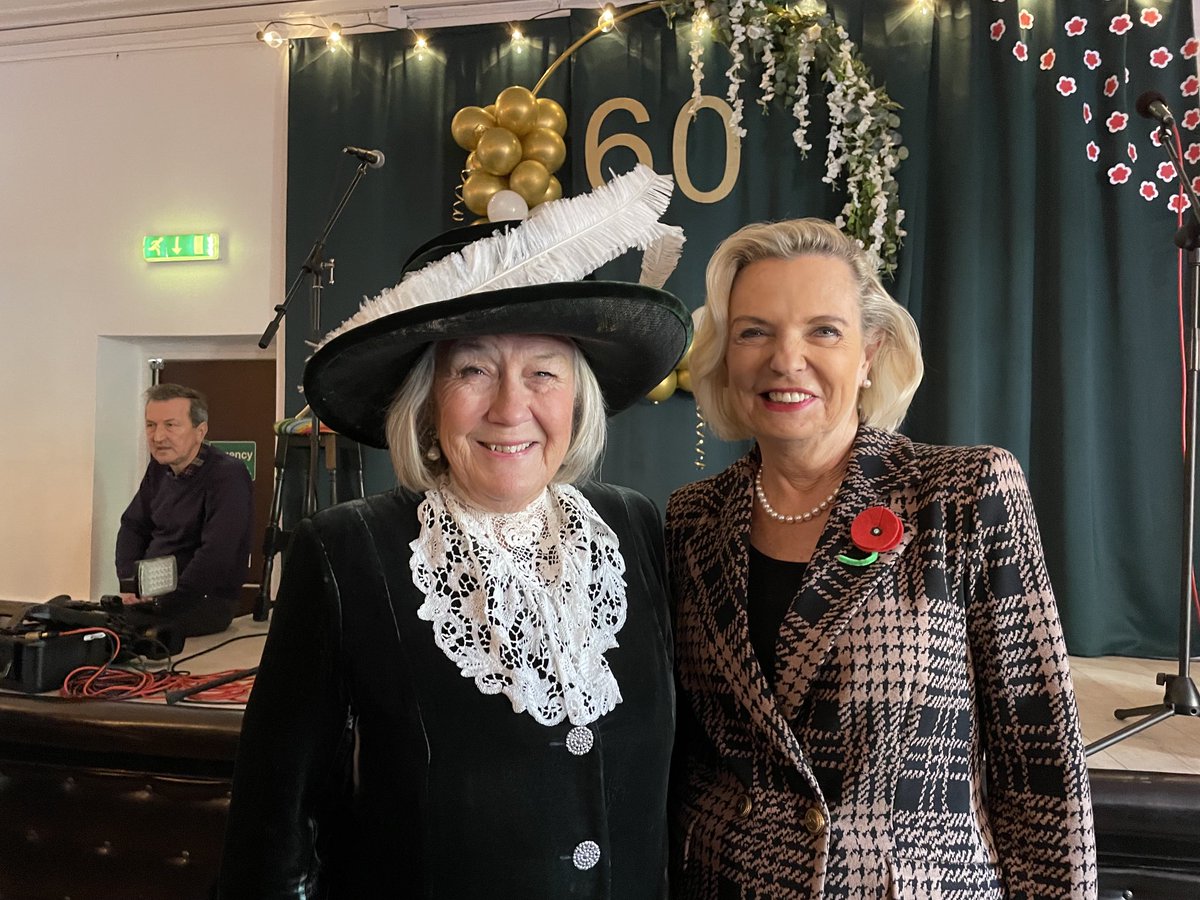 JaneOClifford's tweet photo. Celebrating 60 years of the Dom Polski, Bedford with Anna Maria Anders, daughter of the famous General Anders who opened the house in 1962. Beautiful singing, dancing and violin playing followed by delicious lunch of Polish delicacies provided by their restaurant chefs. https://t.co/o1lwbiY4Yz