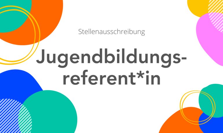 Wir suchen zum 01.01.2023 eine*n Mitarbeiter*in für die Projektstelle »Jugendbildungsreferent*in« mit einem Stundenumfang von 40 Wochenstunden. Die Stelle ist auf zwei Jahre befristet mit der Option auf Verlängerung.

lkj-lsa.de/2022/11/07/ste…