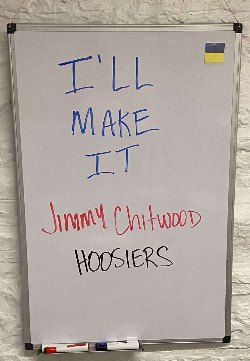 So appreciate working w/ people who step up &amp; get it done. It takes time to earn the trust, respect, &amp; credibility to own that. TY to those who fit in that category.

1 of my faves, released 36 years ago today #Hoosiers this week’s #VideoBackgroundQuote

Spoiler alert: he made it