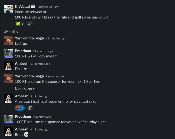 Huddle01 Intern tweet media