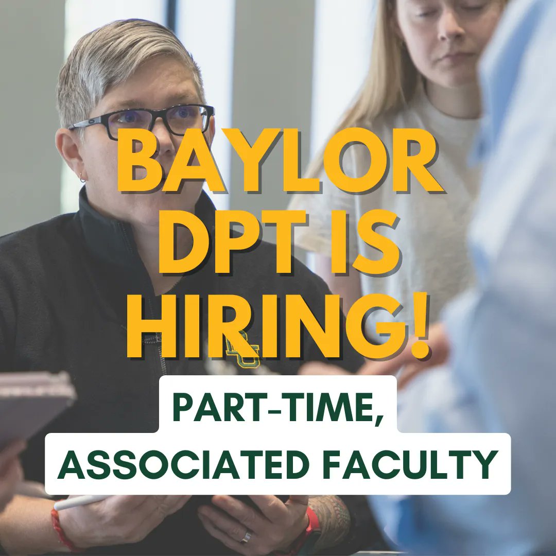 Baylor DPT tweet media