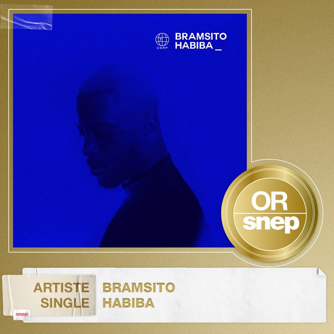 L0VR0DuGloGang's tweet photo. Le titre « Habiba » de Bramsito est certifié Single Or ! 📀
#7CORP @BramsitoB7 https://t.co/uZ6CldbHbS