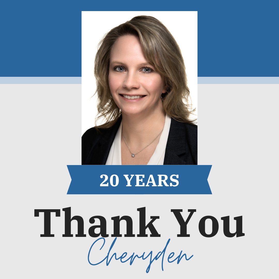 EccezionFirm's tweet photo. Today we're celebrating one of our partners. Over the past 20 years, Cheryden has proven to be an irreplaceable member of our team. She is dedicated to growing our staff, helping our audit clients succeed, &amp; being an all-around great listener. Thank you for choosing us, Cheryden! https://t.co/499qbw0B2A