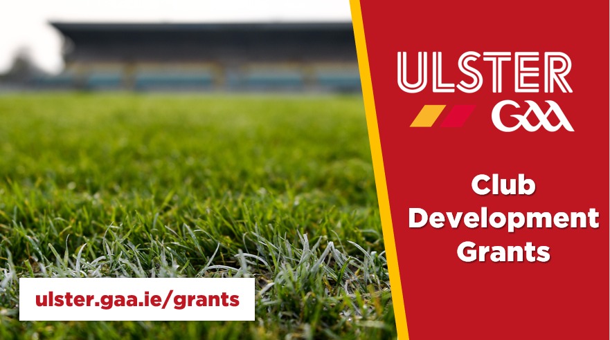UlsterGAA's tweet photo. 📣CLUB OFFICERS📣

📅 This Friday, 18th November, is the closing date for applications for the 2022 Ulster GAA Club Infrastructure Development Grants

Full details can be found here 👉https://t.co/YQr9J3WSQD https://t.co/4I2l4qhc5x