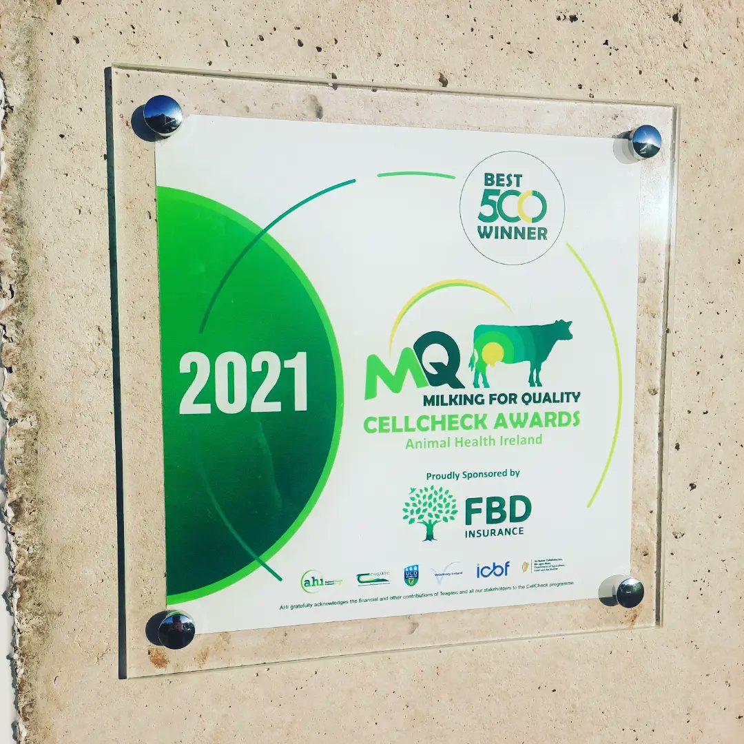 A nice little touch for our first year milking🐄🐄