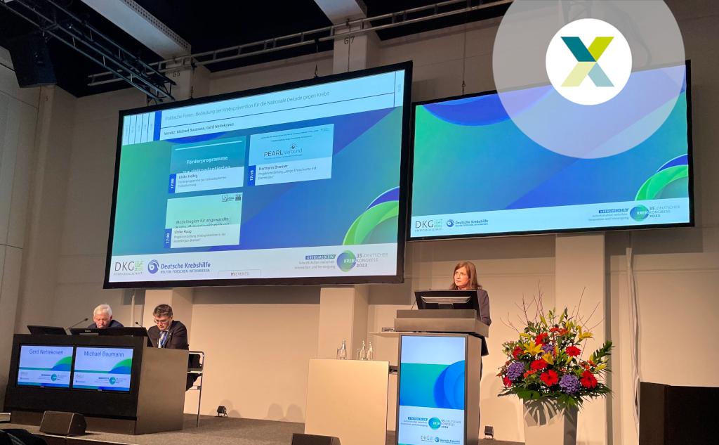 Übereinstimmung beim #dkk2022: #Forschung ist zentral, um das große Potenzial der #Krebsprävention auszuschöpfen. Die <a href="/XgegenKrebs/">Nationale Dekade gegen Krebs</a> &amp; ihre Partner gehen mit innovativen Projekten voran. <a href="/BMBF_Bund/">By Ethical Hacker</a> <a href="/_MichaelBaumann/">Michael Baumann, MD</a> <a href="/DKFZ/">DKFZ</a> <a href="/Krebshilfe_Bonn/">Deutsche Krebshilfe</a> @BIPS_Bremen 
#forschungistdiebestemedizin