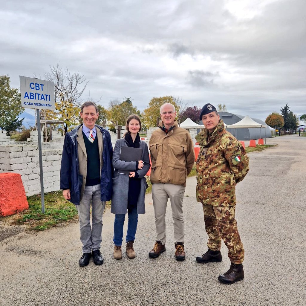 We are already in Rieti 🇮🇹 getting everything ready for our second #CBRN field exercise🧪☣️☢️⚛️💣🦺, happening in T minus 2 days! Looking forward to seeing months of work come to fruition. Thanks to <a href="/H2020_eNOTICE/">eNOTICE</a>, the NBC School &amp; <a href="/unitorvergata/">Università di Roma Tor Vergata</a> for the great collaboration 🤝