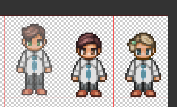 Reives_Freebird's tweet photo. When you gotta make a sprite sit down behind a desk https://t.co/ZQcEILwHfK