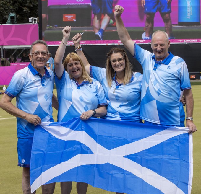 BowlsScotland's tweet photo. Delighted to have our Para Bowlers nominated for Team of the Year in the #SWISAwards 🤞🤞 #EmpoweringWomeninBowls #TeamScotland https://t.co/MzhAgJvISu