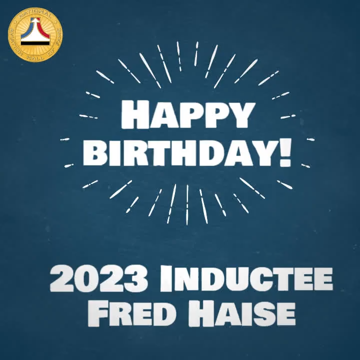 Please help us wish 2023 Inductee Fred Haise a very Happy Birthday!     