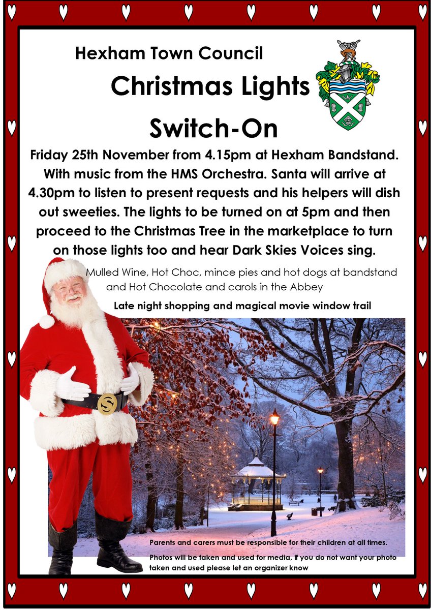 Christmas Lights Switch On in Hexham
#hexham #visithexham #visitnorthumberland