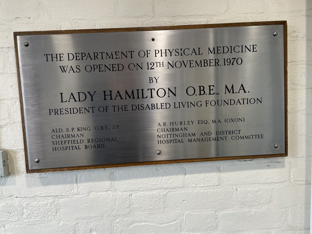 Chris Smith (@chris_smith_nhs) on Twitter photo A bit later than anticipated. No correct answers this week. The location of this plaque is just inside the Physiotherapy entrance! <a href="/efmatnuh/">@EFMatNUH π</a> <a href="/nottmhospitals/">Nottingham University Hospitals</a> @Nottinghasm π A bit later than anticipated. No correct answers this week. The location of this plaque is just inside the Physiotherapy entrance! <a href="/efmatnuh/">@EFMatNUH π</a> <a href="/nottmhospitals/">Nottingham University Hospitals</a> @Nottinghasm π