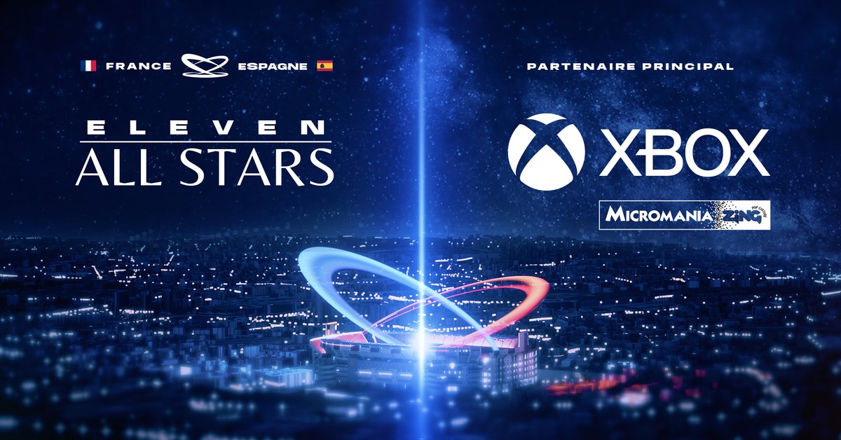 Avec @XboxFR, nous avons le plaisir de vous annoncer notre partenariat avec l'#ElevenAllStars de @AmineMaTue ! Le match est déjà complet, mais nous vous proposons de gagner 80 places ! Pour tenter votre chance, cliquez ici ➡️ micro.mn/3UAvoVY