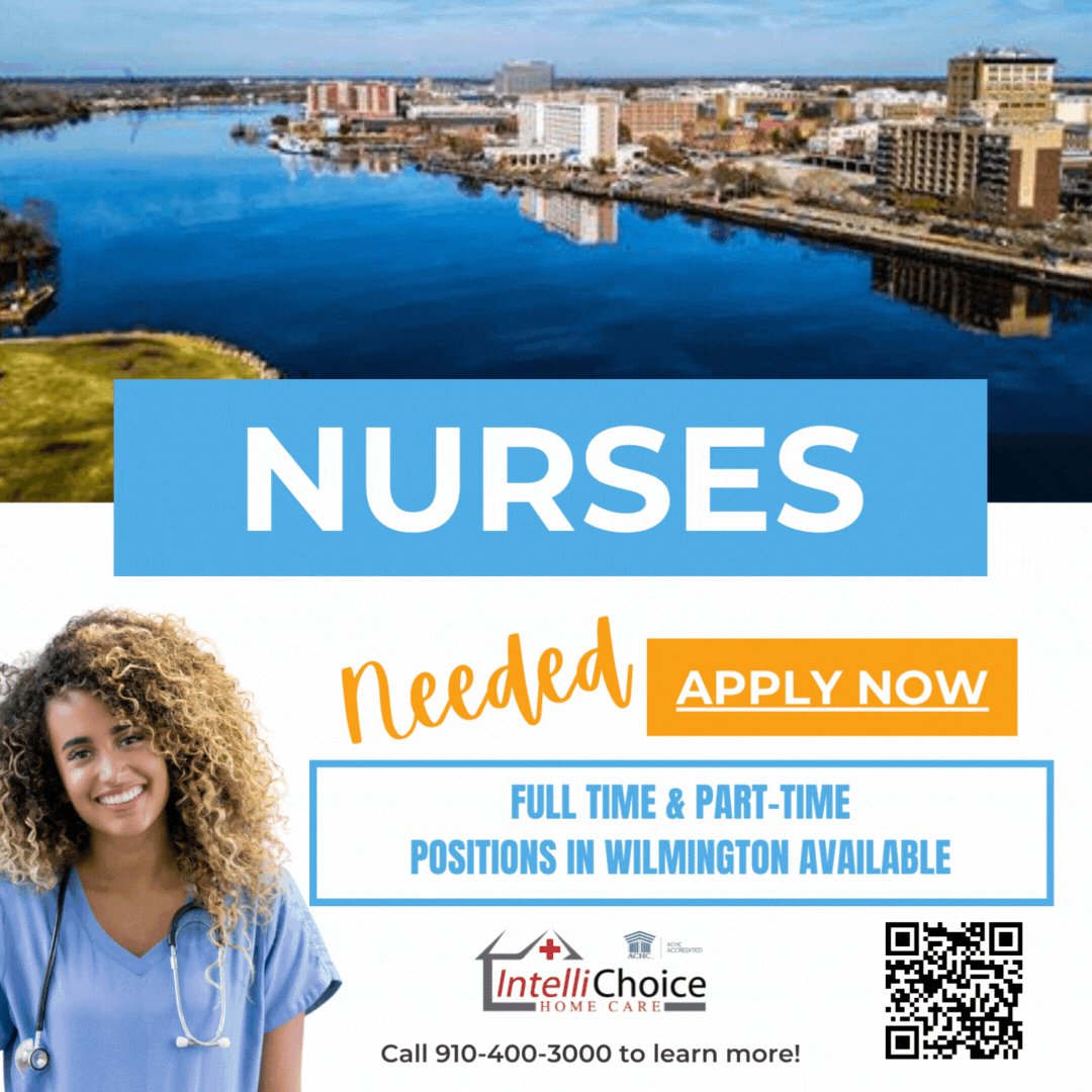 IntelliChoice's tweet image. Wilmington area RNs and LPNs, please apply directly by clicking the following link:  bit.ly/3hz4i2O