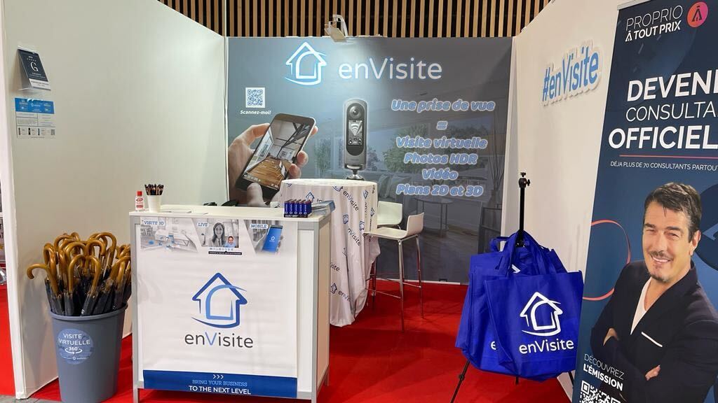 Proprio A Tout Prix était présent sur notre stand pour préparer l’intégration de visites virtuelles sur l’émission. 🤳

Ne ratez pas le passage TV de notre associé Michael OLAIZOLA, en tant que consultant officiel en décembre prochain! 🎬

A très vite sur les ondes!