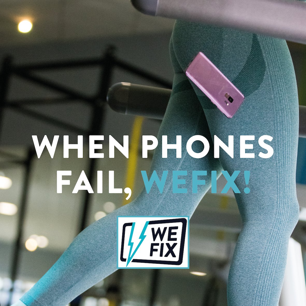 Here at #WeFix we understand the value of your time, which is why our average repair time is less than an hour, and every job we complete comes with a free 12-month warranty as standard - so you can rest a bit easier the next time you face a phone disaster 🏃‍♀️😱