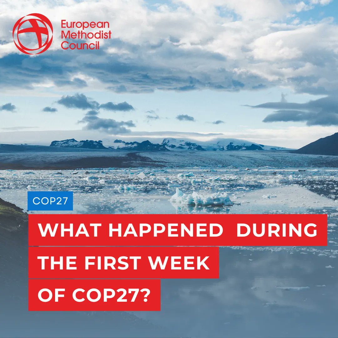 What happened during the first week of COP27? Irene Abra, European Methodist Youth Climate Ambassador, shares a summary of the first week of COP27, including the work of Climate YES on the ground in Egypt. Read more: buff.ly/3E43yu5