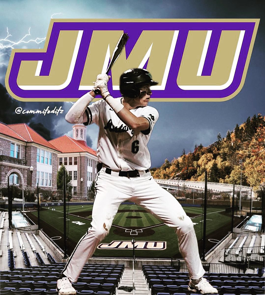I am excited to announce my commitment to continue my academic and athletic career at James Madison University! I would like to thank everyone for helping me along this journey. I would also like to thank the JMU coaching staff for the opportunity. Go Dukes! 💜👑 #AGTG