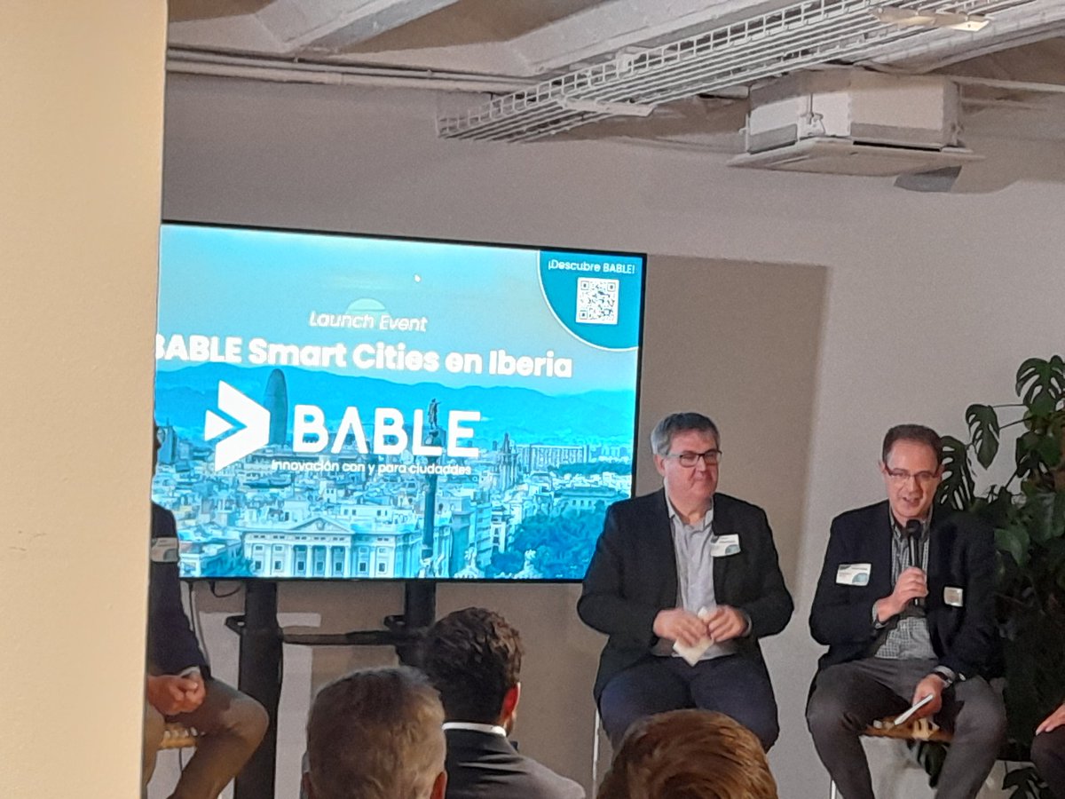 INSPIRE_EU_com's tweet photo. Valencia at @BABLEconnect  in Barcelona sharing experience on private-public partnership for innovation and attraction of talent to the city.  Valencia EU Green Capital 2024 with collaboration of 5 helixes. 
#Valenciaonfire #AjuntamentVLC #Lasnaves #climatemission https://t.co/6W9Hcsxu6N