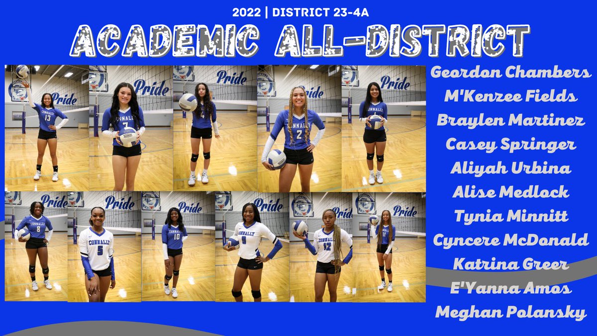Waco Connally Lady Cadet Volleyball🏐 (@ladycadet_vb) on Twitter photo These ladies worked hard in the classroom this season & it showed! Congrats girls🥳 <a href="/CGeordon/">Geordon C</a> <a href="/kenzeefields7/">_KenzeeFields_</a> <a href="/JaijaiMartinez1/">Jai jai Martinez</a> <a href="/CaseySpringer36/">Casey Springer</a> <a href="/aliyah_urbina/">‘LIYAH†</a> @alise81269491 <a href="/MinnittTynia/">Tynia “Nia” Minnitt</a> <a href="/CyncereMcdonald/">Cimein2024</a> <a href="/_katrinaaa11_/">Katrina Greer 🤍.</a> <a href="/EyannaAmos/">E’Yanna Amos</a> <a href="/MeghanPol_/">Meghan</a> #PTW #PROVE <a href="/ConnallyISD/">Connally ISD</a> <a href="/connally_hs/">Connally High School</a> These ladies worked hard in the classroom this season & it showed! Congrats girls🥳 <a href="/CGeordon/">Geordon C</a> <a href="/kenzeefields7/">_KenzeeFields_</a> <a href="/JaijaiMartinez1/">Jai jai Martinez</a> <a href="/CaseySpringer36/">Casey Springer</a> <a href="/aliyah_urbina/">‘LIYAH†</a> @alise81269491 <a href="/MinnittTynia/">Tynia “Nia” Minnitt</a> <a href="/CyncereMcdonald/">Cimein2024</a> <a href="/_katrinaaa11_/">Katrina Greer 🤍.</a> <a href="/EyannaAmos/">E’Yanna Amos</a> <a href="/MeghanPol_/">Meghan</a> #PTW #PROVE <a href="/ConnallyISD/">Connally ISD</a> <a href="/connally_hs/">Connally High School</a>