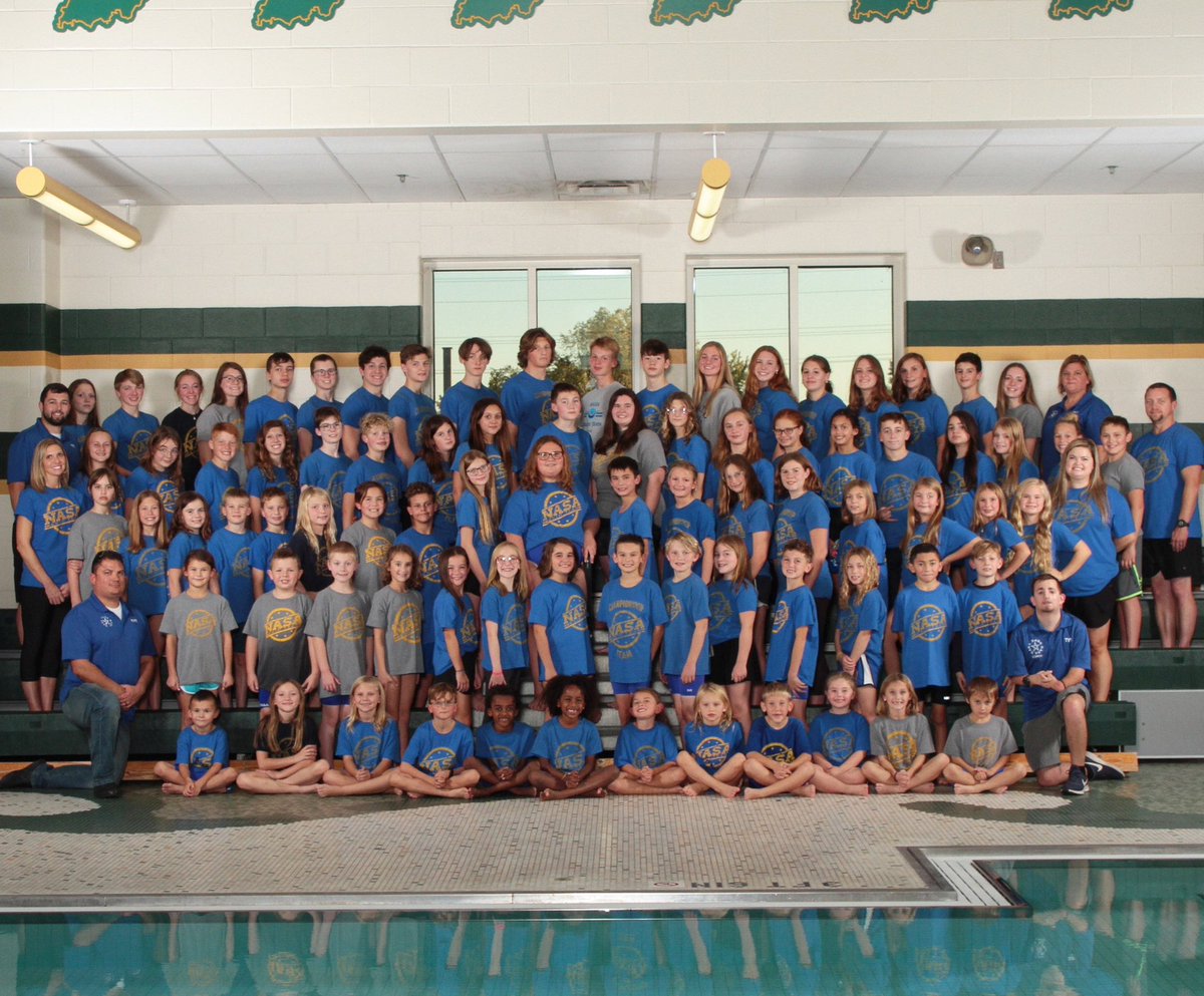 NasaSwim's tweet photo. NASA 2022-2023 Winter Season Swim Team๐ฅ #nasaswim #nasaswimming #nasastrong #nasarocks https://t.co/R2N5FX36KT