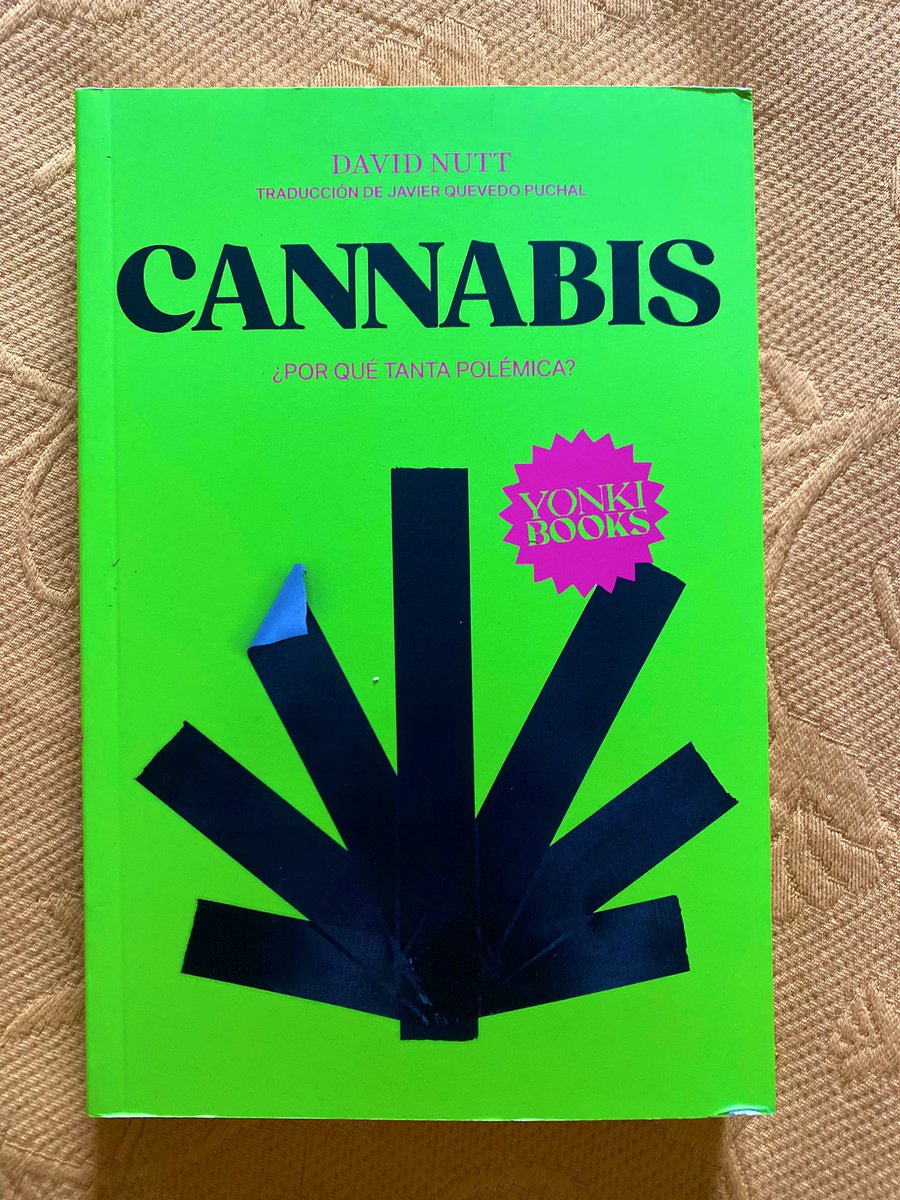 carolaperez's tweet photo. Cannabis: ¿por qué tanta polémica? 🌱

Escrito por @ProfDavidNutt 
Editado por @yonkibooks https://t.co/jenoXqPjNS