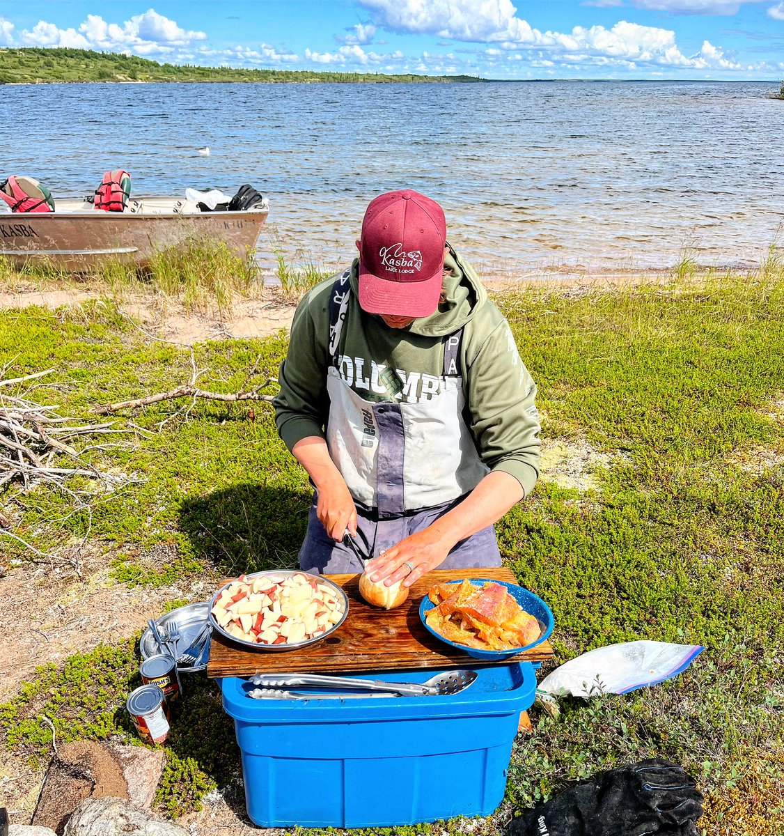 With fresh fish and beautiful scenery it’s hard to forget about lunches like this! 

Our guides will carefully prepare a shore lunch on one of Kasba’s many Sand or gravel beaches.

#freshfish #catchwhatyoueat #shorelunch #wildernesscooking #spectacularnwt #guidelife #kasbalake