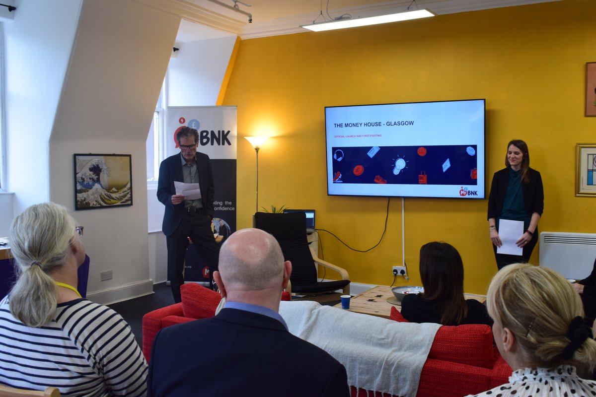 Our Glasgow Money House is officially open!

Our "First-footing" event took place last Thursday and we couldn't be happier with the turnout! 

A huge thank you to partners who attended: <a href="/Quilter/">Quilter</a> <a href="/SGNgas/">SGN</a> <a href="/hymansrobertson/">Hymans Robertson LLP</a> <a href="/GlasgowCC/">Glasgow City Council</a> Renfrewshire Council <a href="/jpmorgan/">J.P. Morgan</a> + @abrdnInv_UK