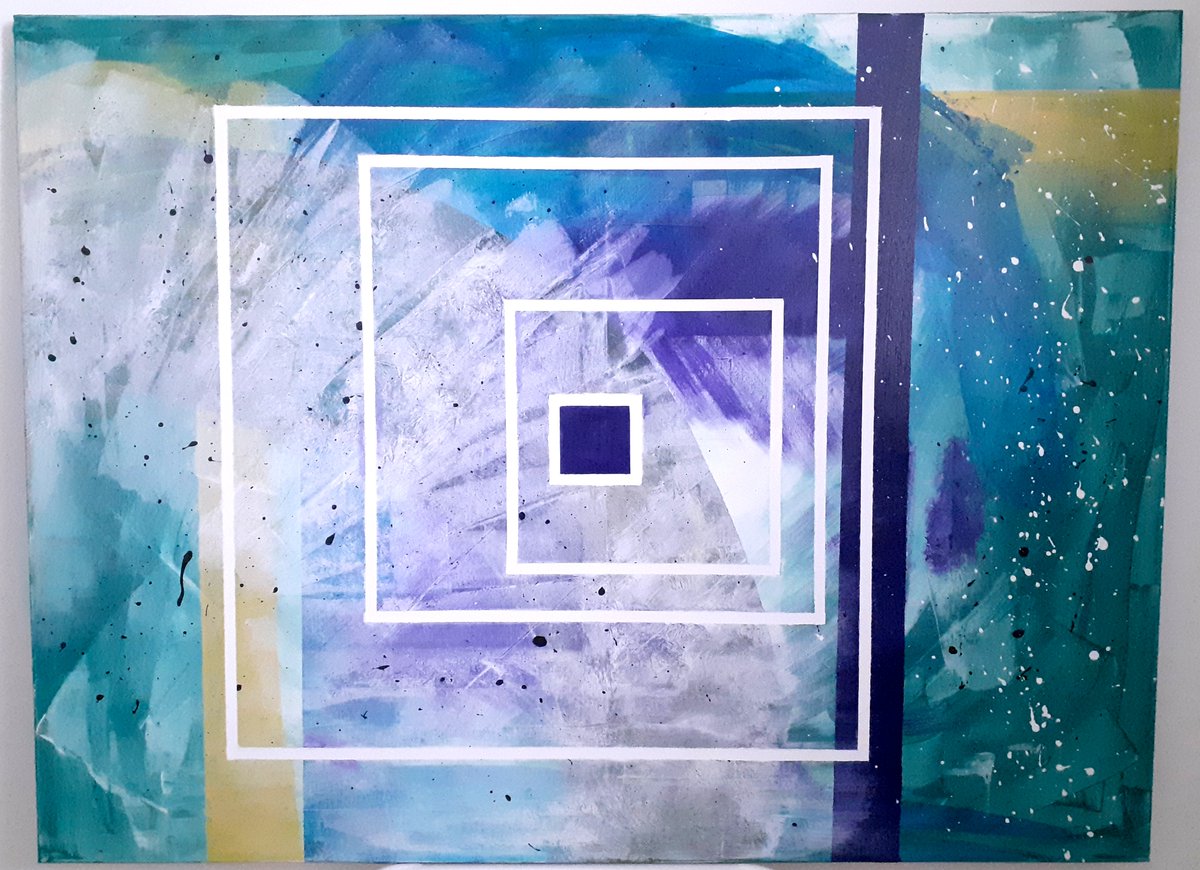 Cells
I spent many years as a scientist and much of my inspiration comes from science and nature.

This abstract piece is inspired by the cell and the cellular environment.
#science #nature #acryliconcanvas #art #abstractart  #abstractpaintings #newartwork #artoftheday