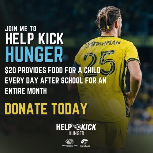 thewalkerzim's tweet image. Join me to #HelpKickHunger with @BGCA_Clubs and @parichuteapp this giving season! We’re doing whatever it takes to serve one million meals to kids across America. Click to donate and let’s see how many meals we can serve together. @mlsworks @nashvillesc app.parichute.com/s/914410b6
