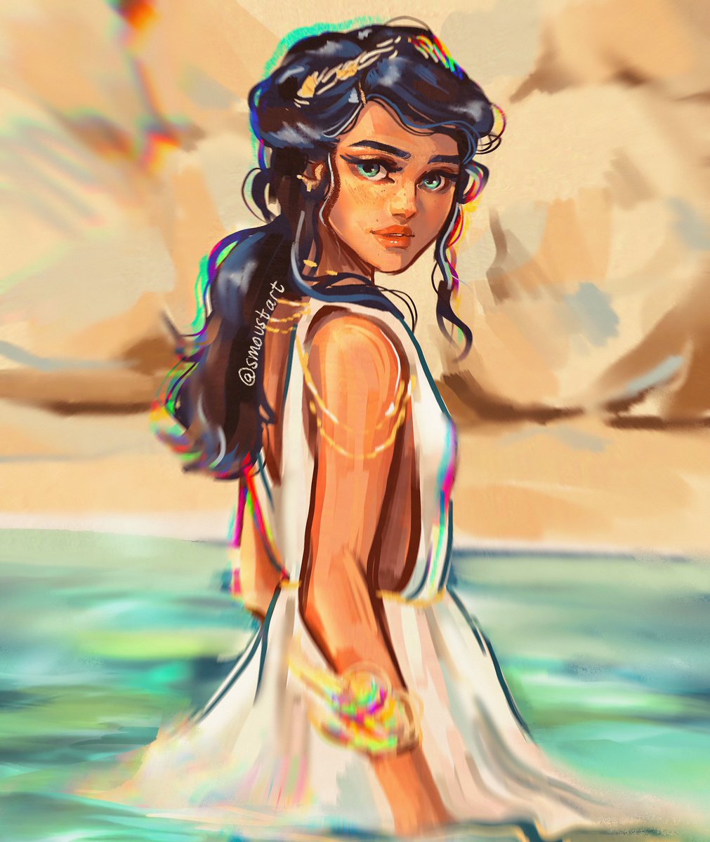 smoustart's tweet photo. I felt like answering the question: what if Percy had a sister? 
🌊 
#sketch #pencil #painting #dancing #greek 
#percyjackson #pjo #pjoart #pjofanart #percabeth #percy #annabeth #annabethchase #wisegirl #seaweedbrain #riordanverse #hoo #bookstagram https://t.co/jvAWkDd1TV