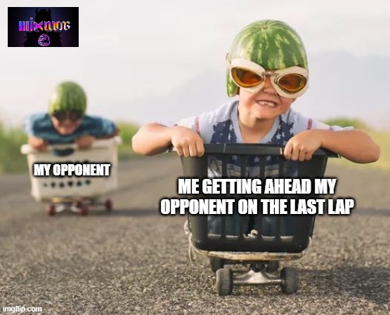 Zaldymerck's tweet photo. When you were able to turn the tables on the last lap, what an awesome experience it would be, but that's not always the case. 🏁

Better get more practice with @MixMobOrigin tourneys! #NFTCommunity #Web3Gaming #Solana https://t.co/mwyAUWQzwF