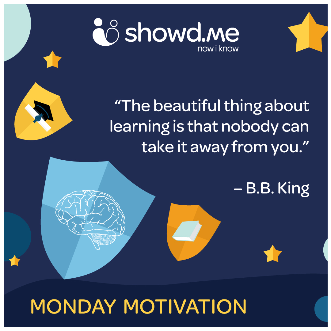 showdme's tweet photo. Happy Monday!
“The beautiful thing about learning is that nobody can take it away from you.”
― B.B. King
Learn something new today.
#learning #mondaymotivation #compliancetraining https://t.co/Fx9l8doR1h