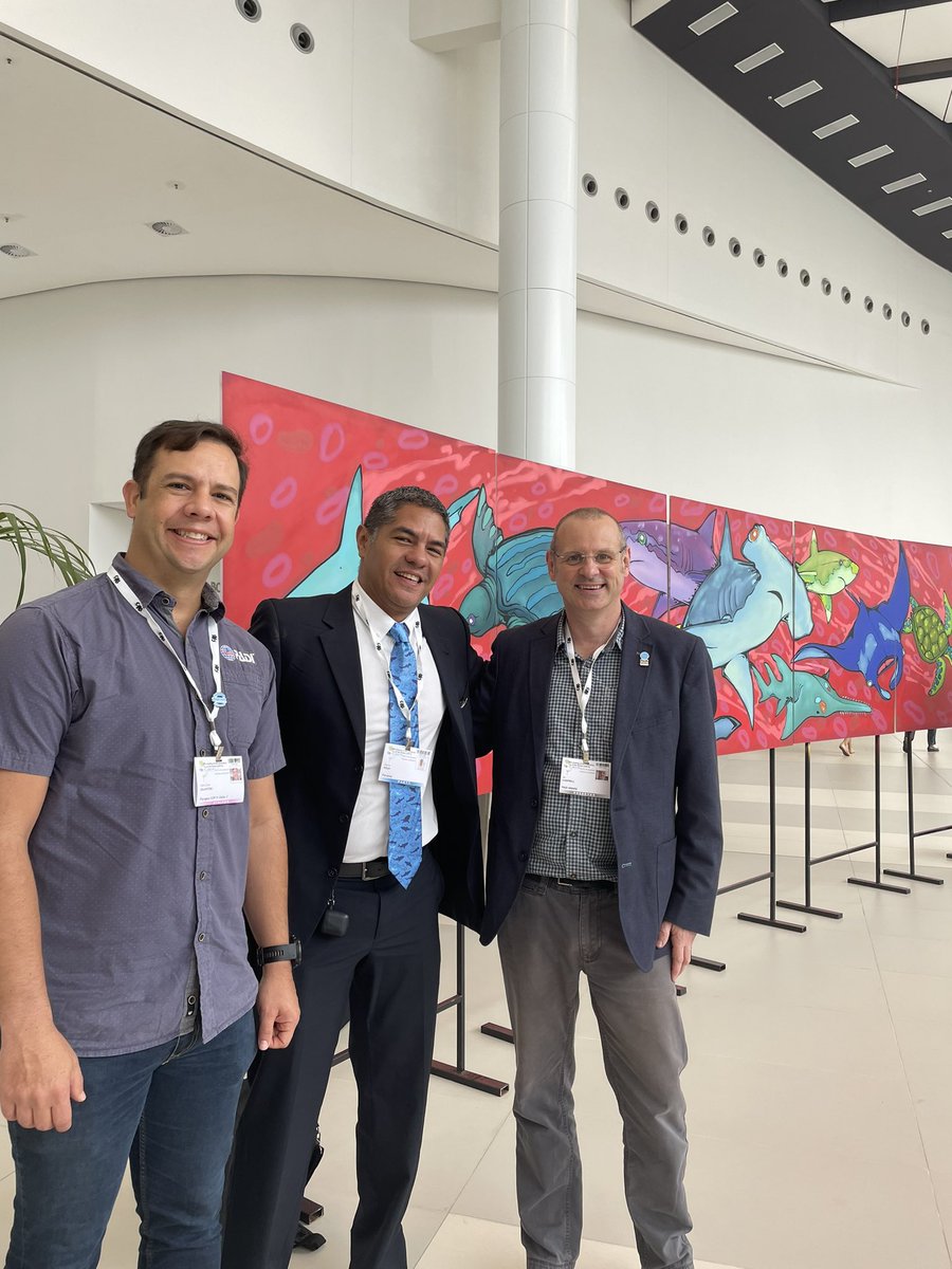 padiaware's tweet photo. @PADI @PADI and @padiaware team with government of Panama representative. Making sure divers’ voices are heard by decision-makers.

#cites4sharks #divers4sharks https://t.co/T7tH3JmhFD